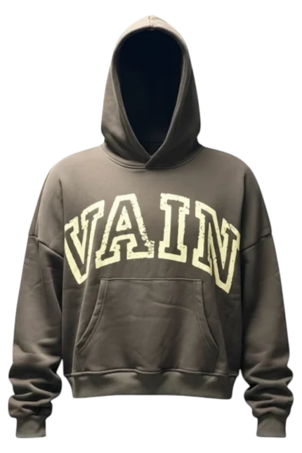 SLATE GREY VAIN HOODIE